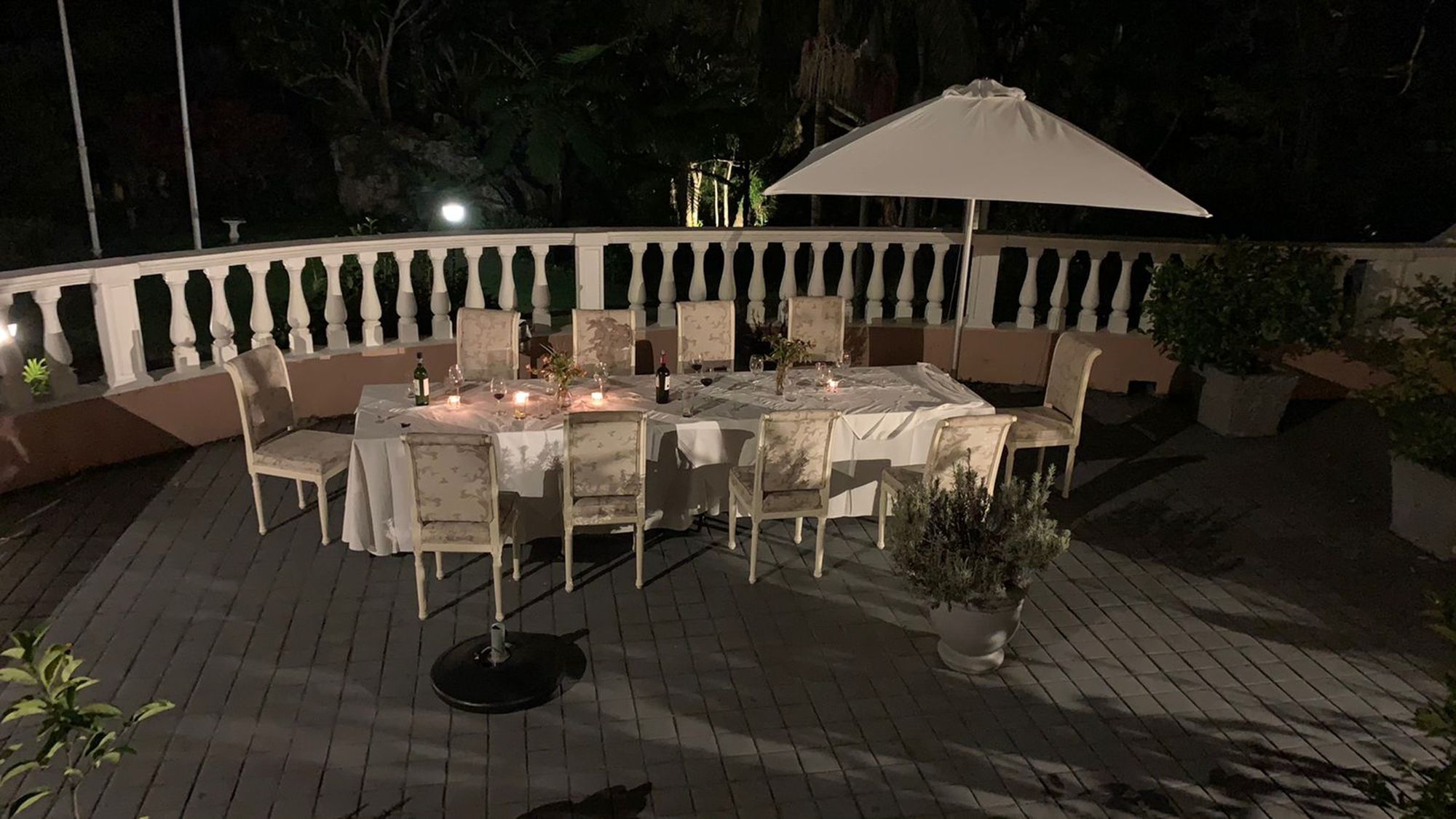 Dinner on the Terrace