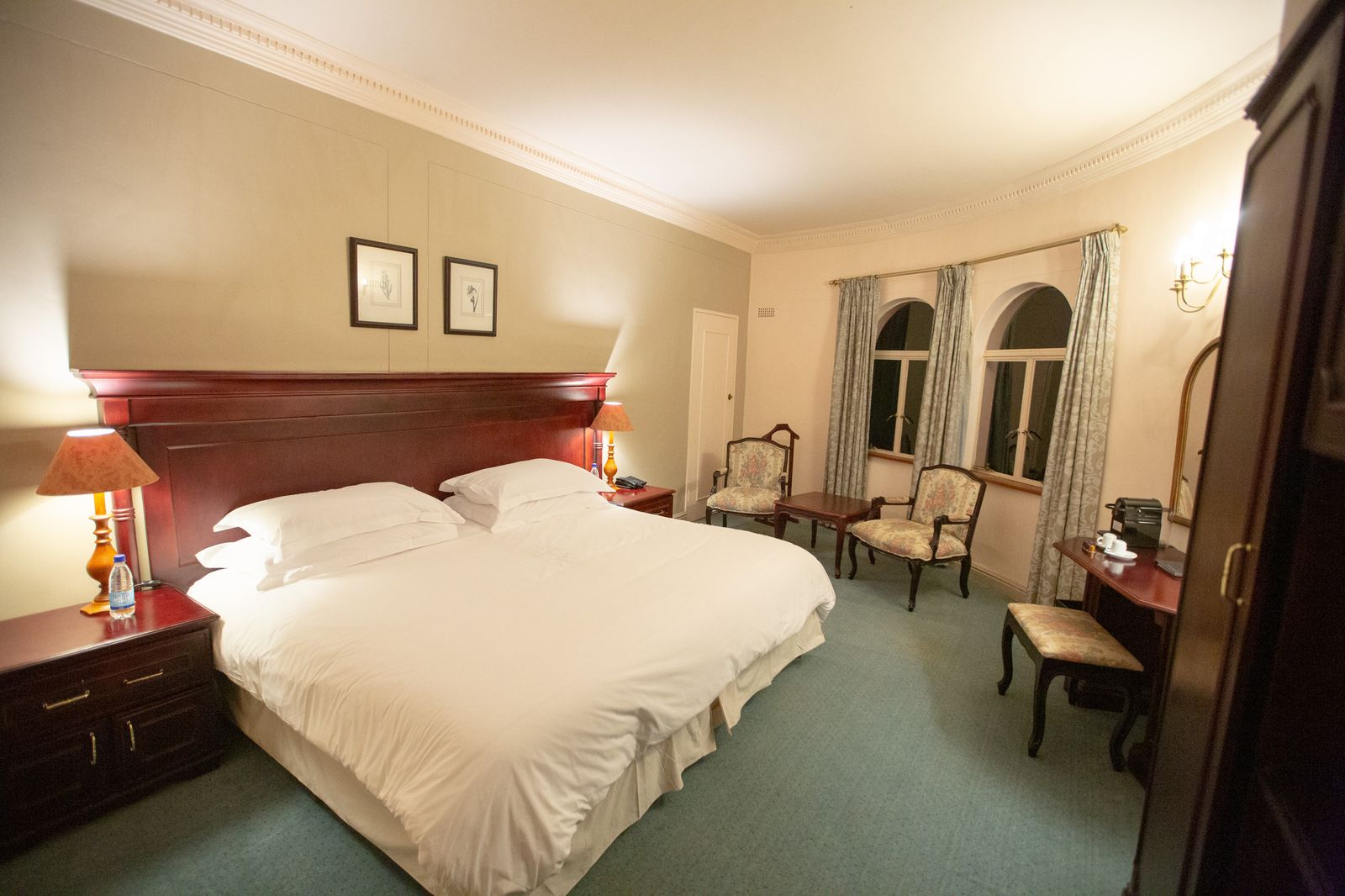 A Deluxe Super King Room in the new wing