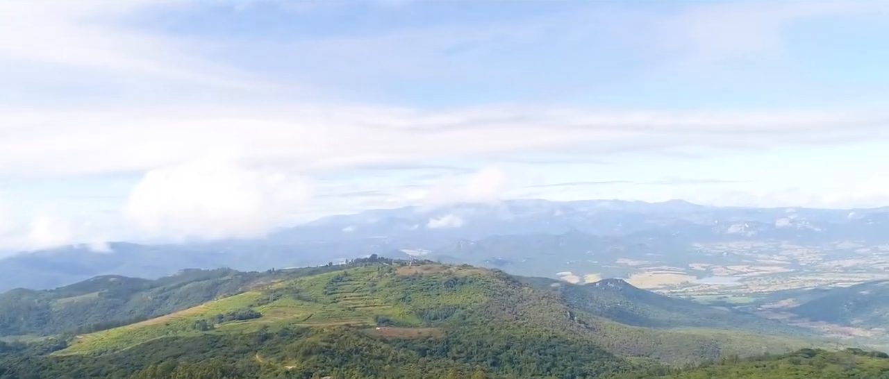 The Burma Valley from the Castle ridge
